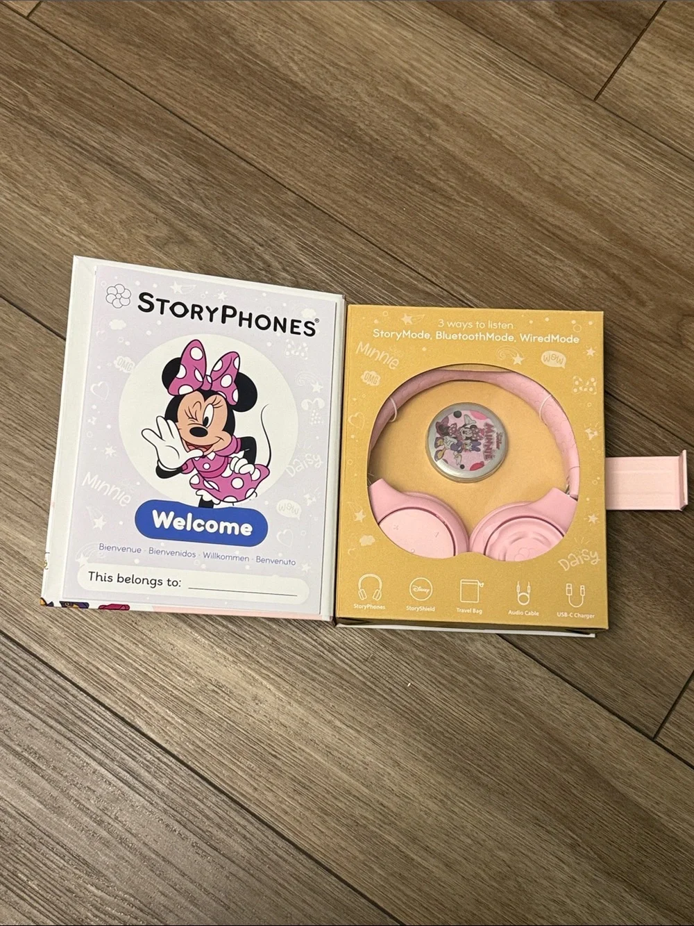 StoryPhones Headphones for Kids - Pink - Disney